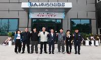 박동식 사천시장, 우주항공국가산단 투자 기업 방문